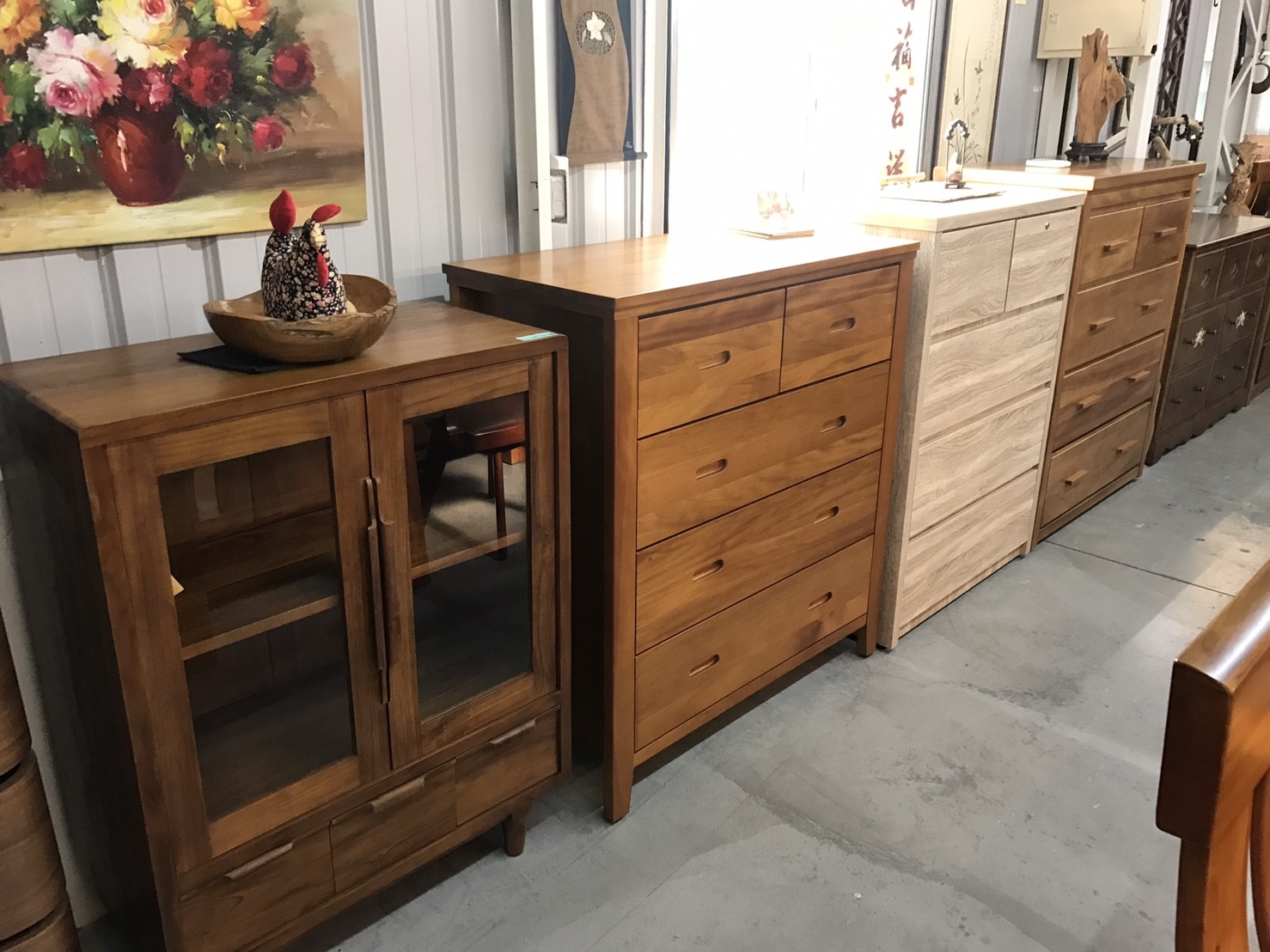 嘉義實木收納櫃