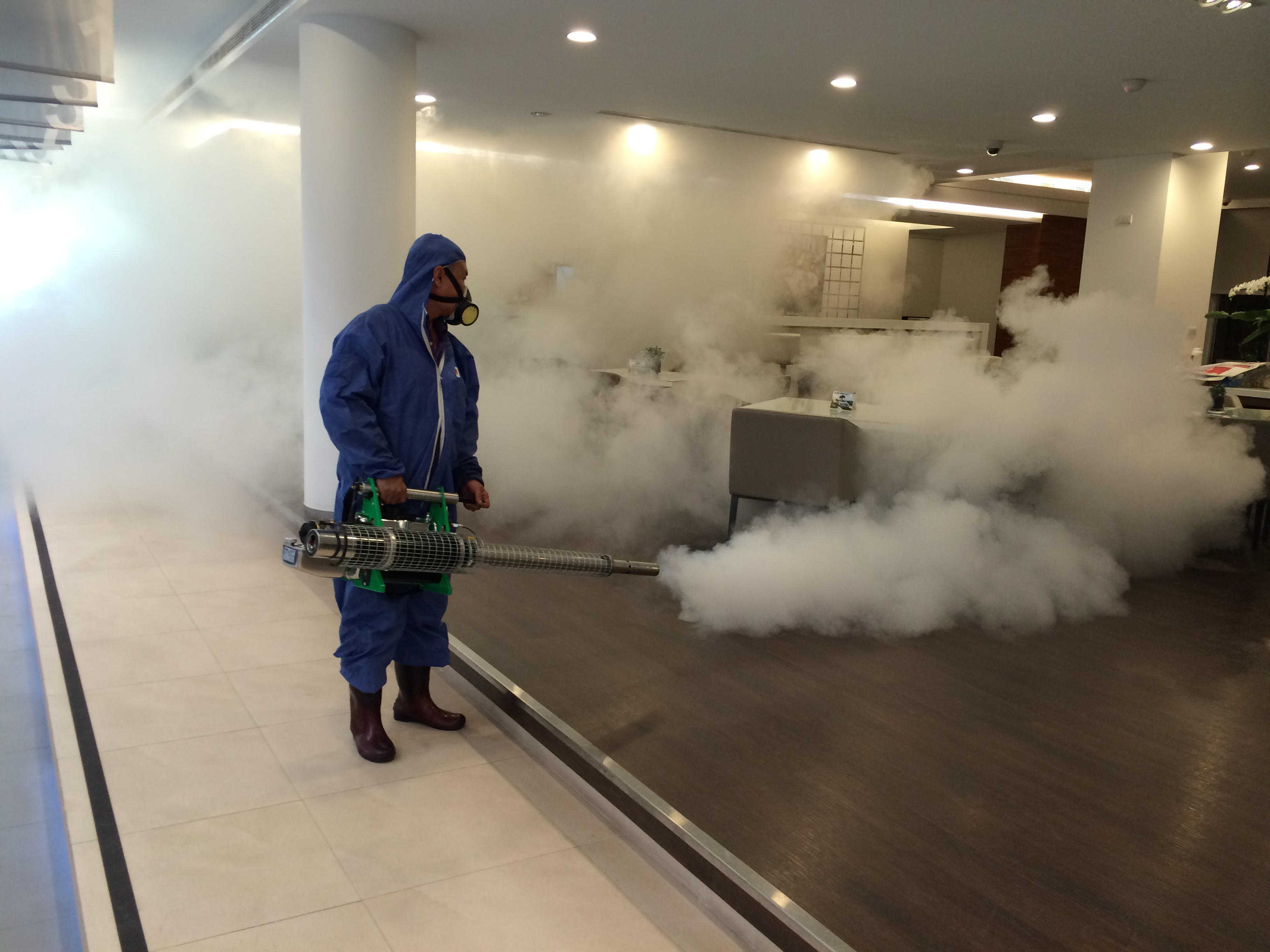 展示中心消毒
