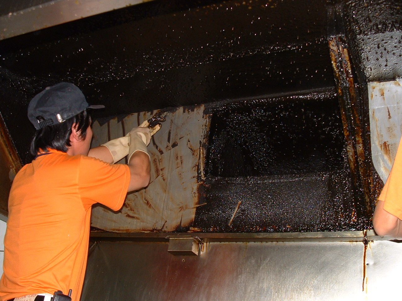 大型排油煙機清潔