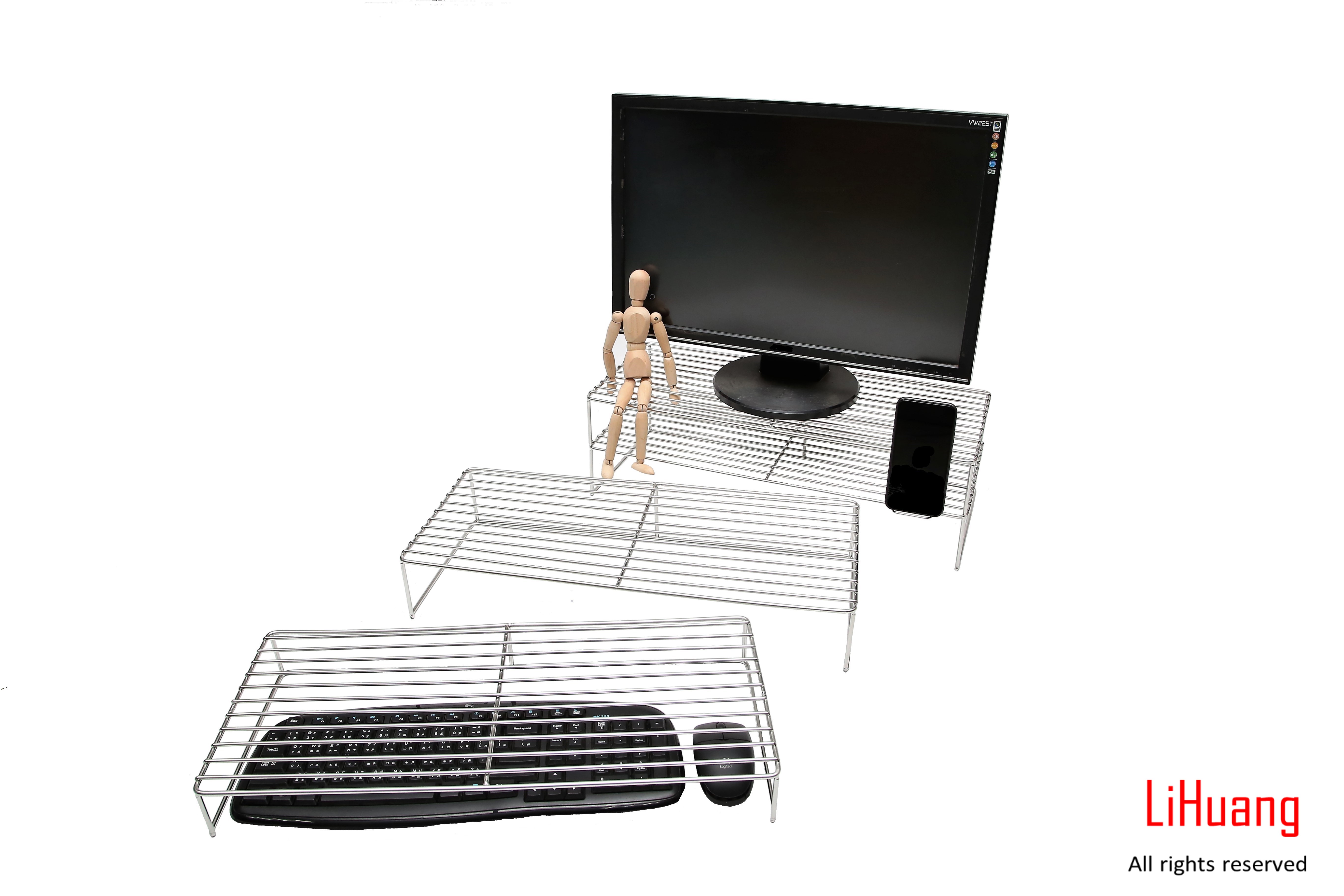 螢幕增高收納架(步步高升架)Increased