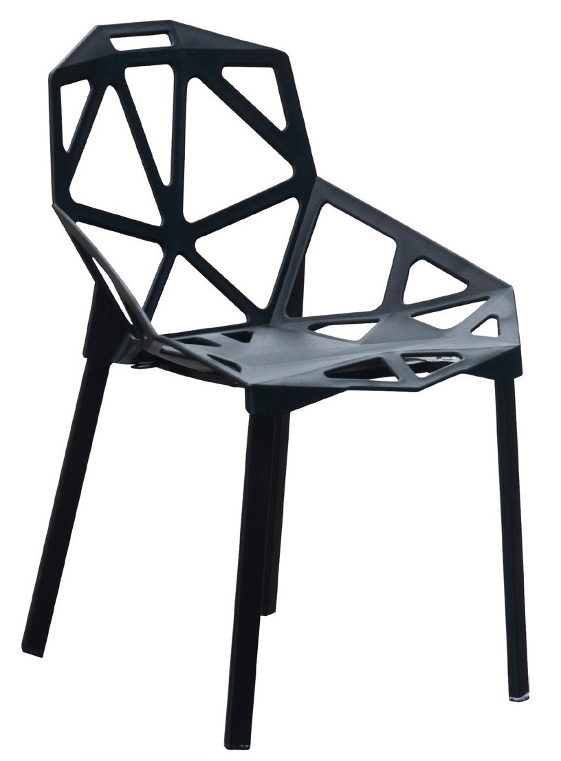 幾何簍空造型椅