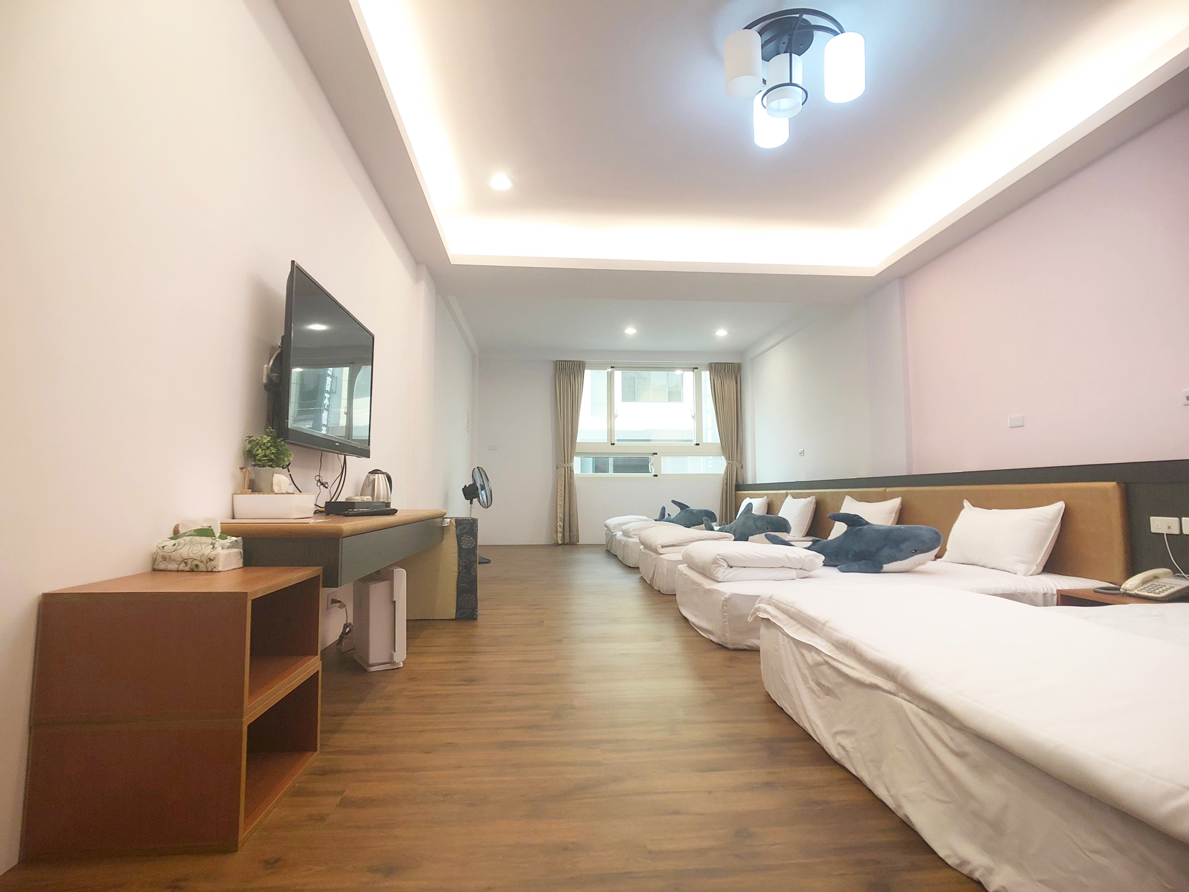 潮州313民宿-溫暖木質地板