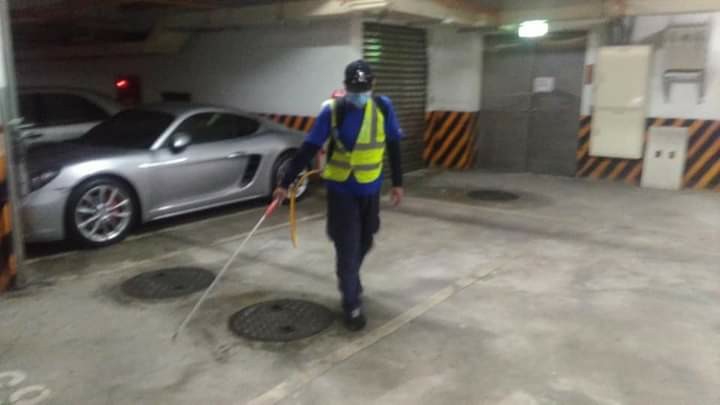 地下室停車場病媒蚊防治消毒工作