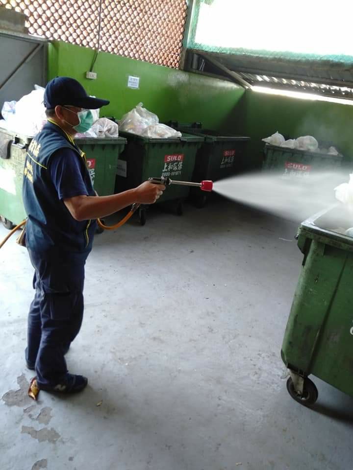 戶外病媒蚊防治消毒工作