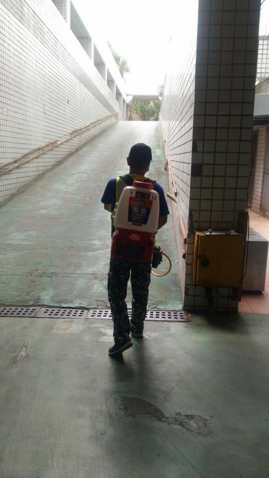 地下室停車場病媒蚊防治消毒工作