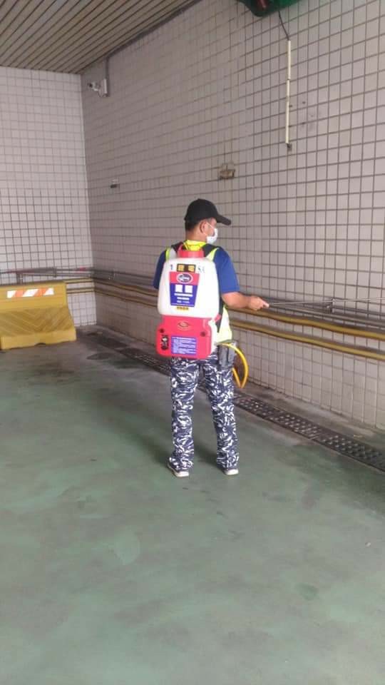 地下室停車場病媒蚊防治消毒工作