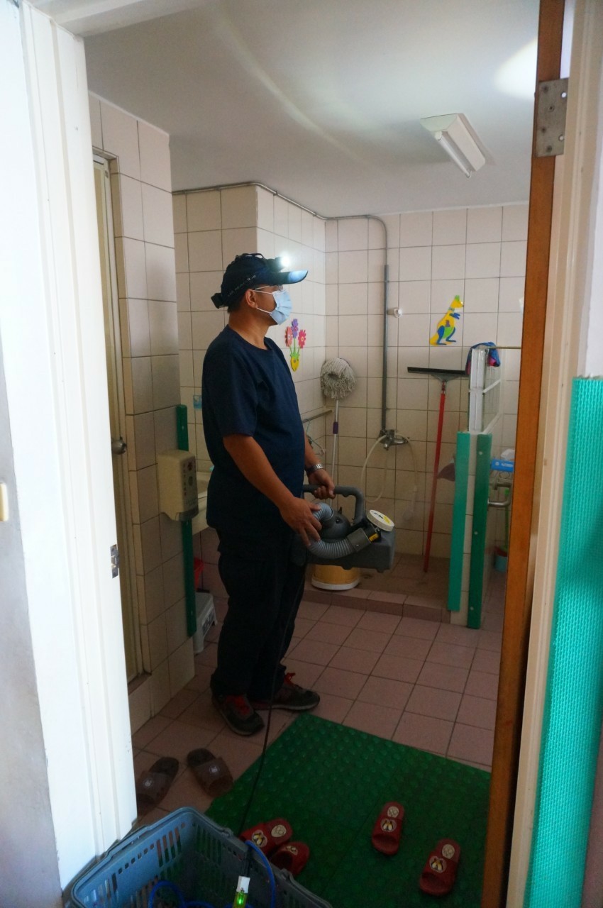 學校廁所環境殺菌