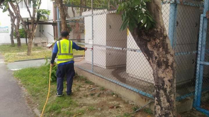 戶外病媒蚊防治消毒工作