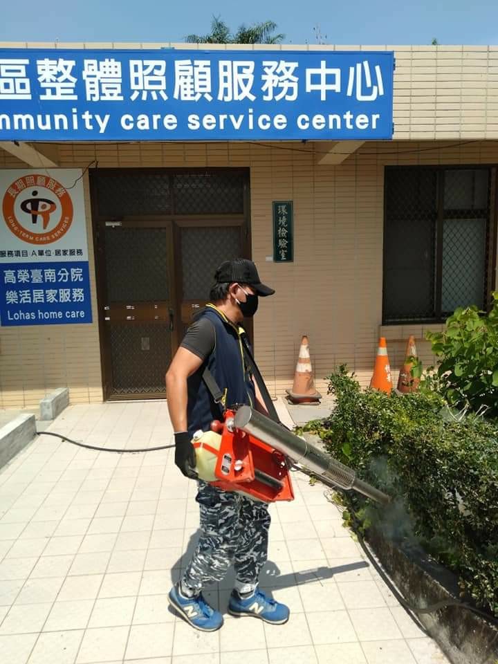 戶外病媒蚊防治消毒工作