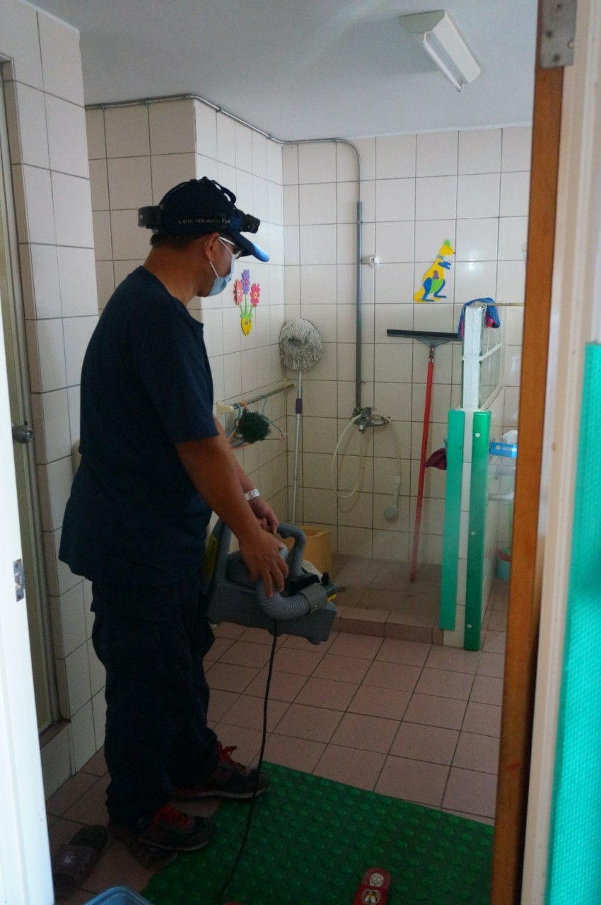 學校廁所環境殺菌