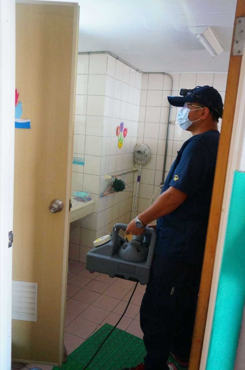 學校廁所環境殺菌
