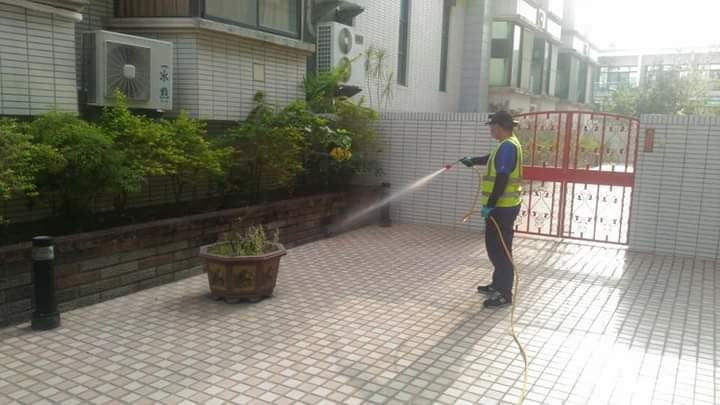 戶外病媒小黑蚊防治消毒工作