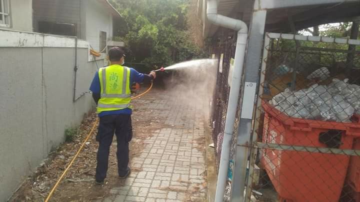 戶外病媒小黑蚊防治消毒工作