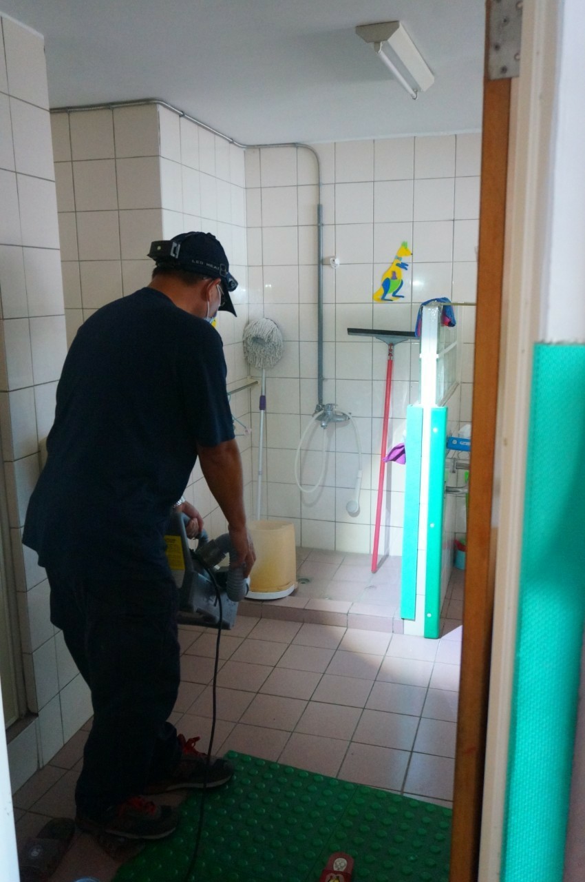 學校廁所環境殺菌