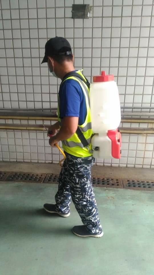 地下室停車場病媒蚊防治消毒工作