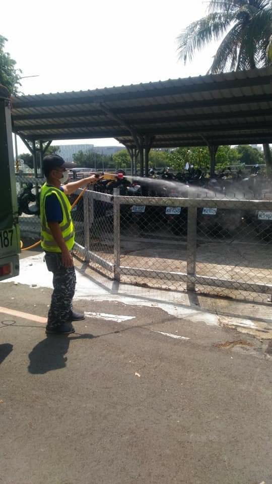 戶外病媒蚊防治消毒工作