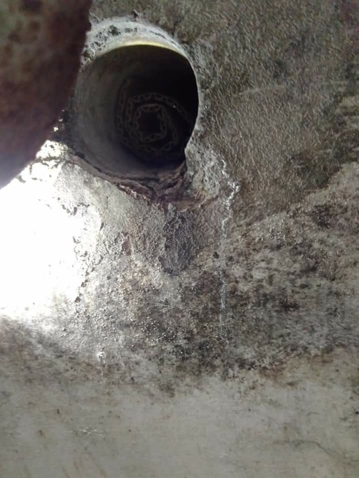 鼠害入侵點封補作業