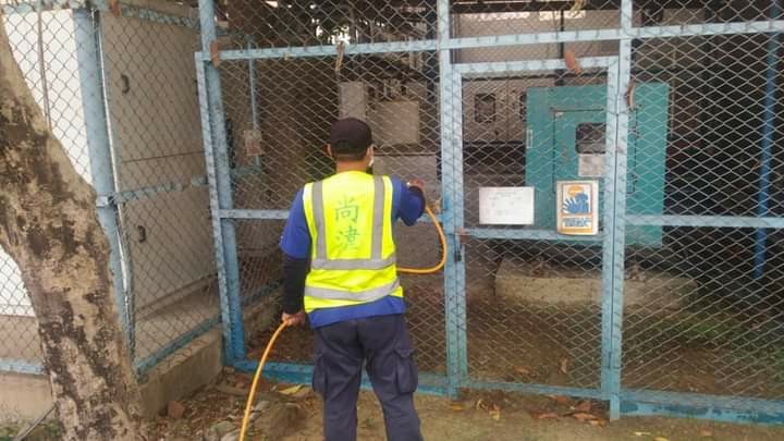 戶外病媒小黑蚊防治消毒工作