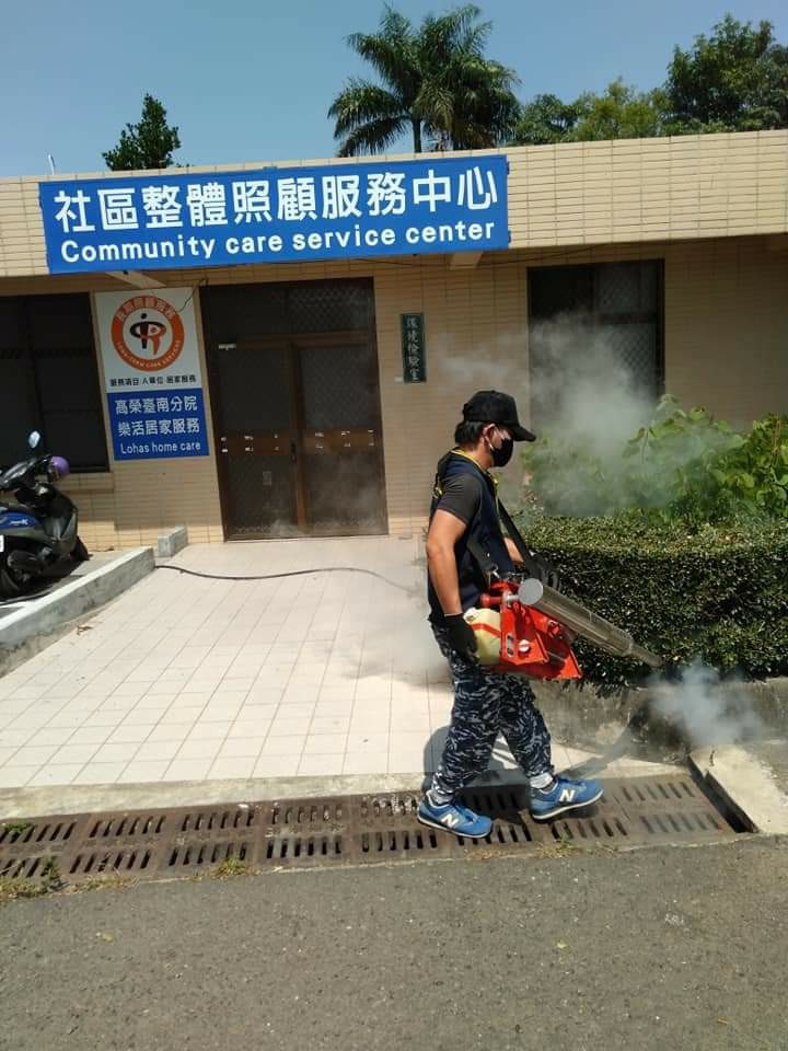 戶外病媒蚊防治消毒工作