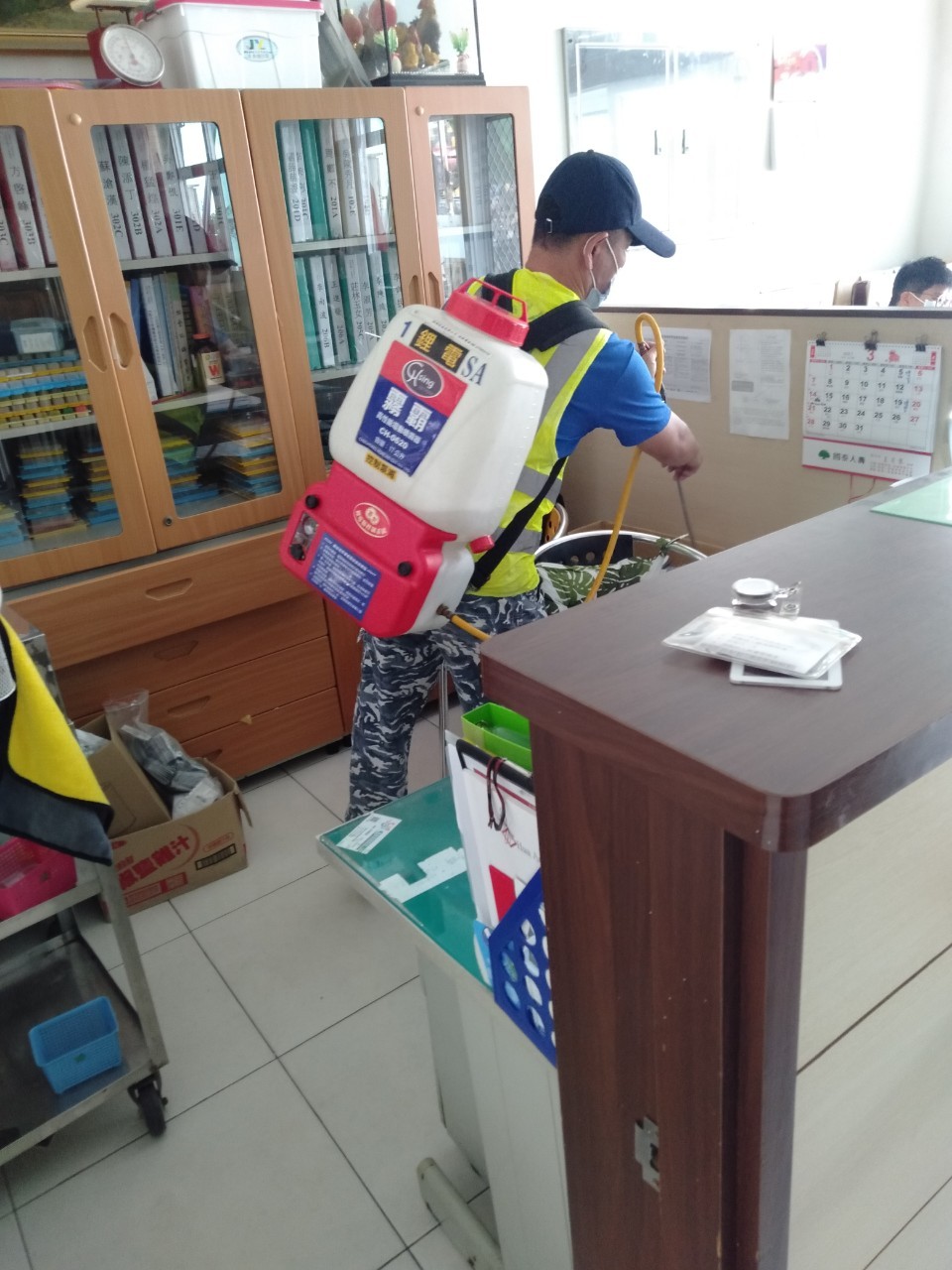 長照機構消毒