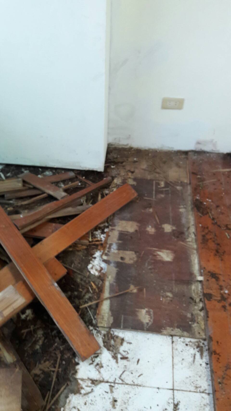 防潮木地板更新