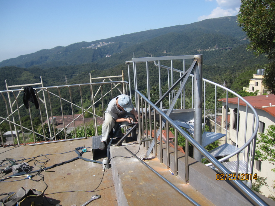 鐵欄杆圍籬施工