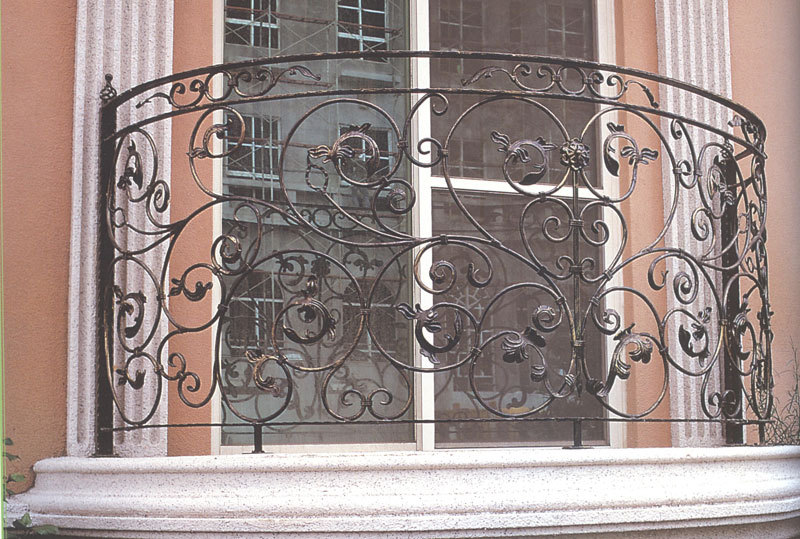 鍛造陽台樣式-7