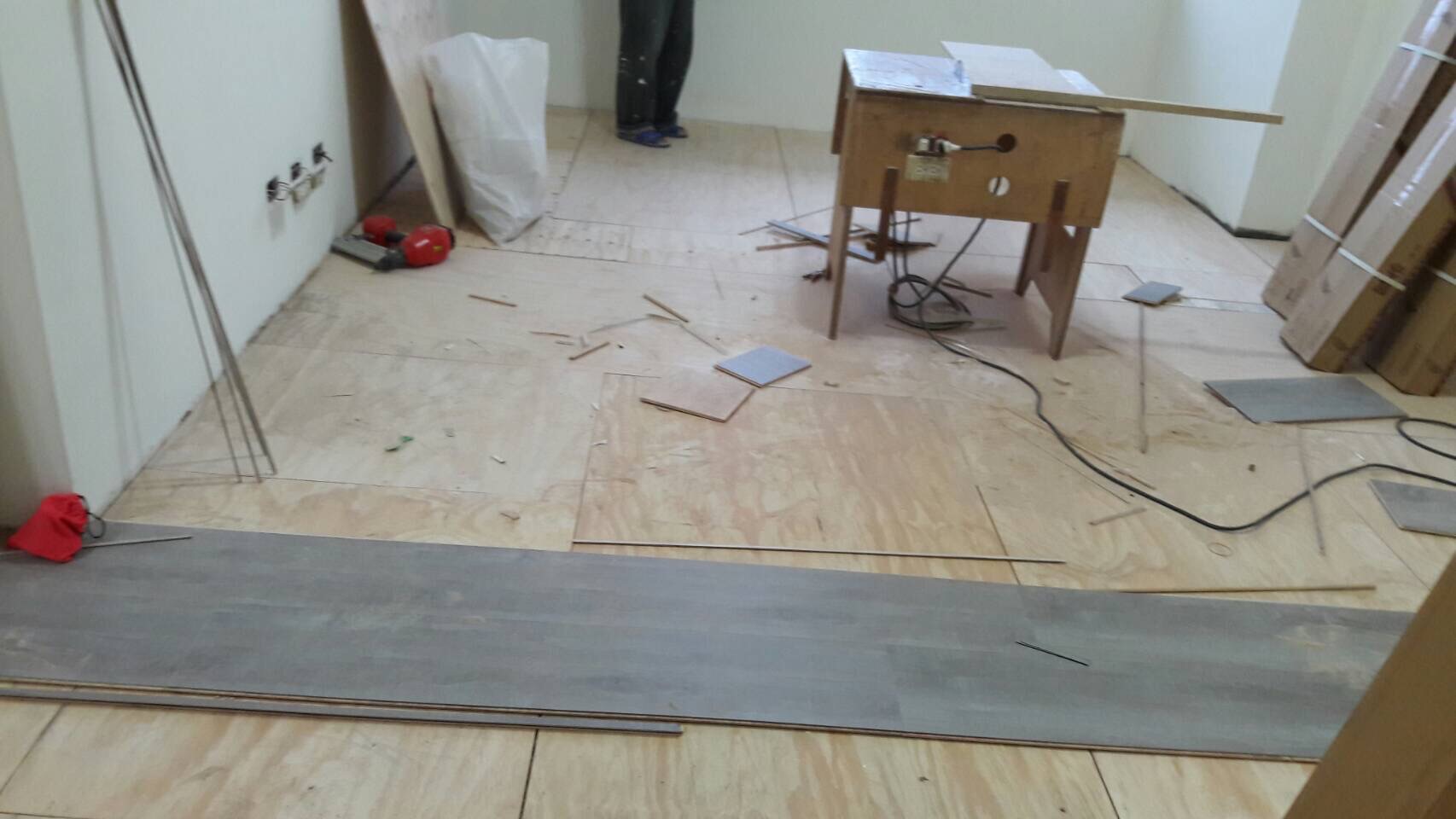 防潮木地板更新