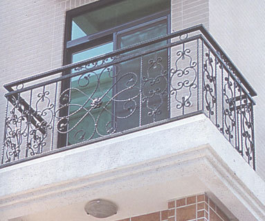 鍛造陽台樣式-12
