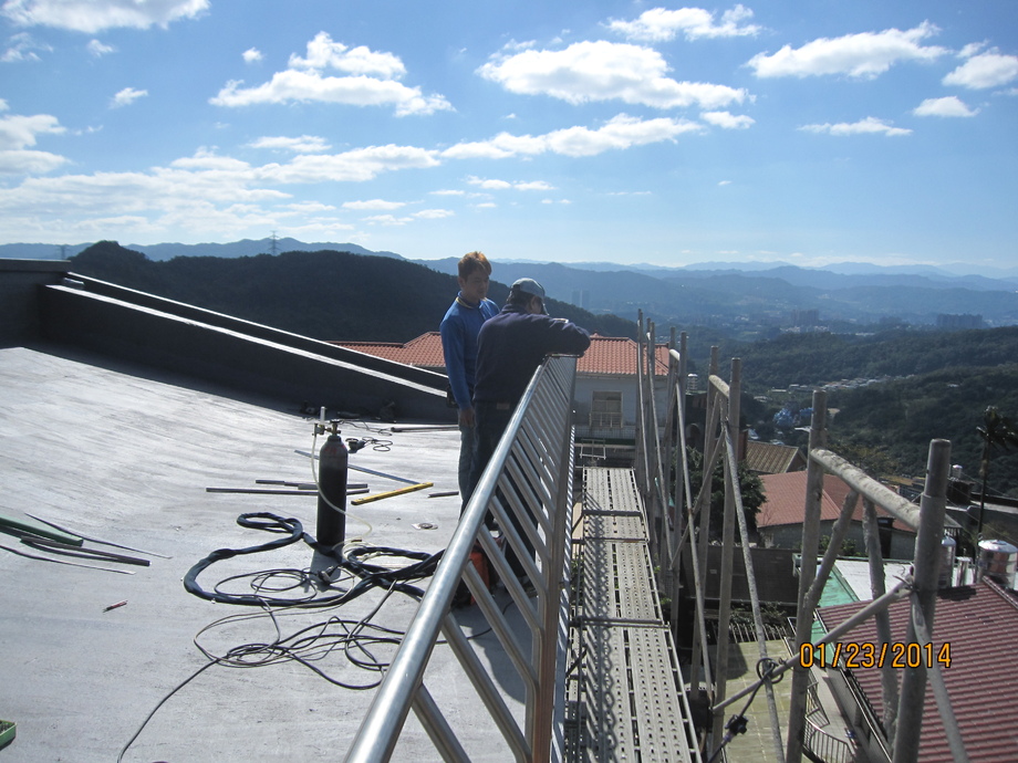 鐵欄杆圍籬施工