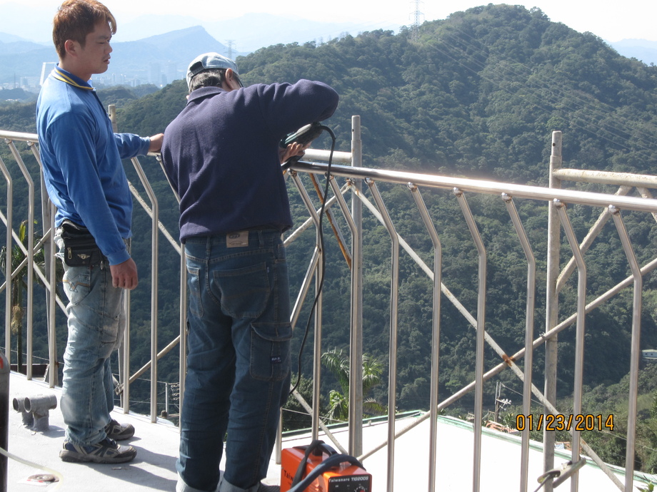 鐵欄杆圍籬施工