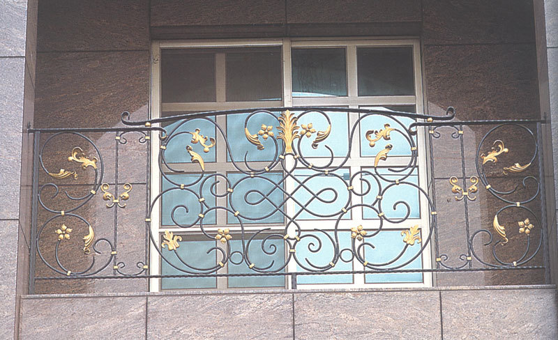 鍛造陽台樣式-6