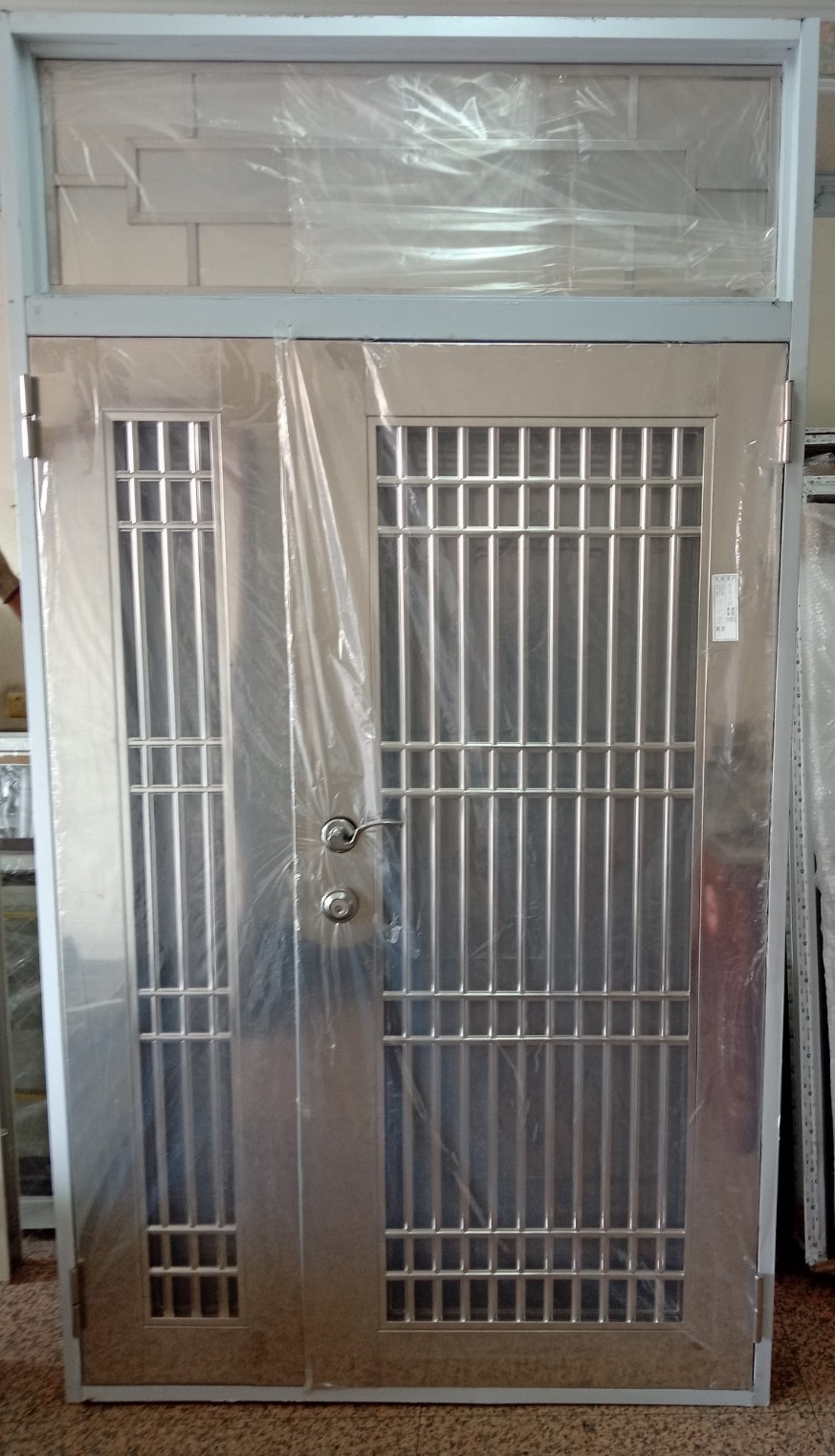 開天子母白鐵門組-外門