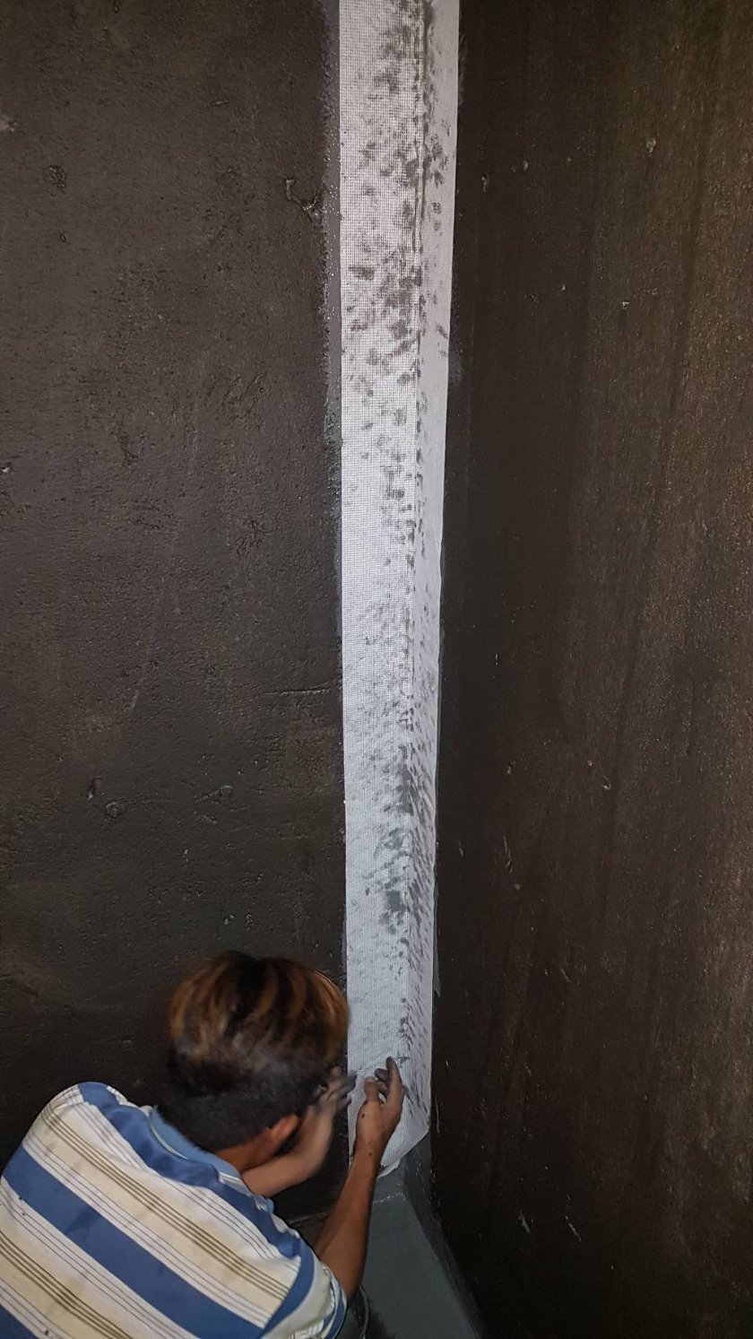 台南民權路浴室施作樹脂彈性水泥