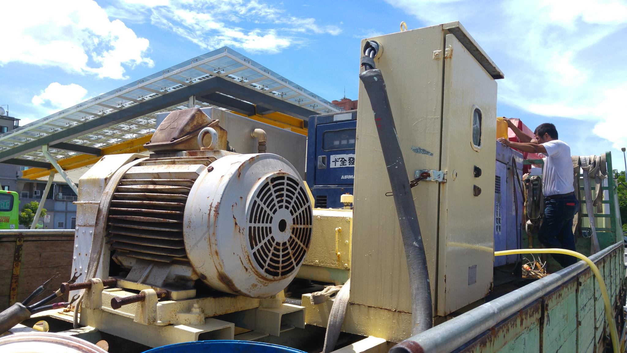 高雄大東捷運站施做超高壓水刀通管