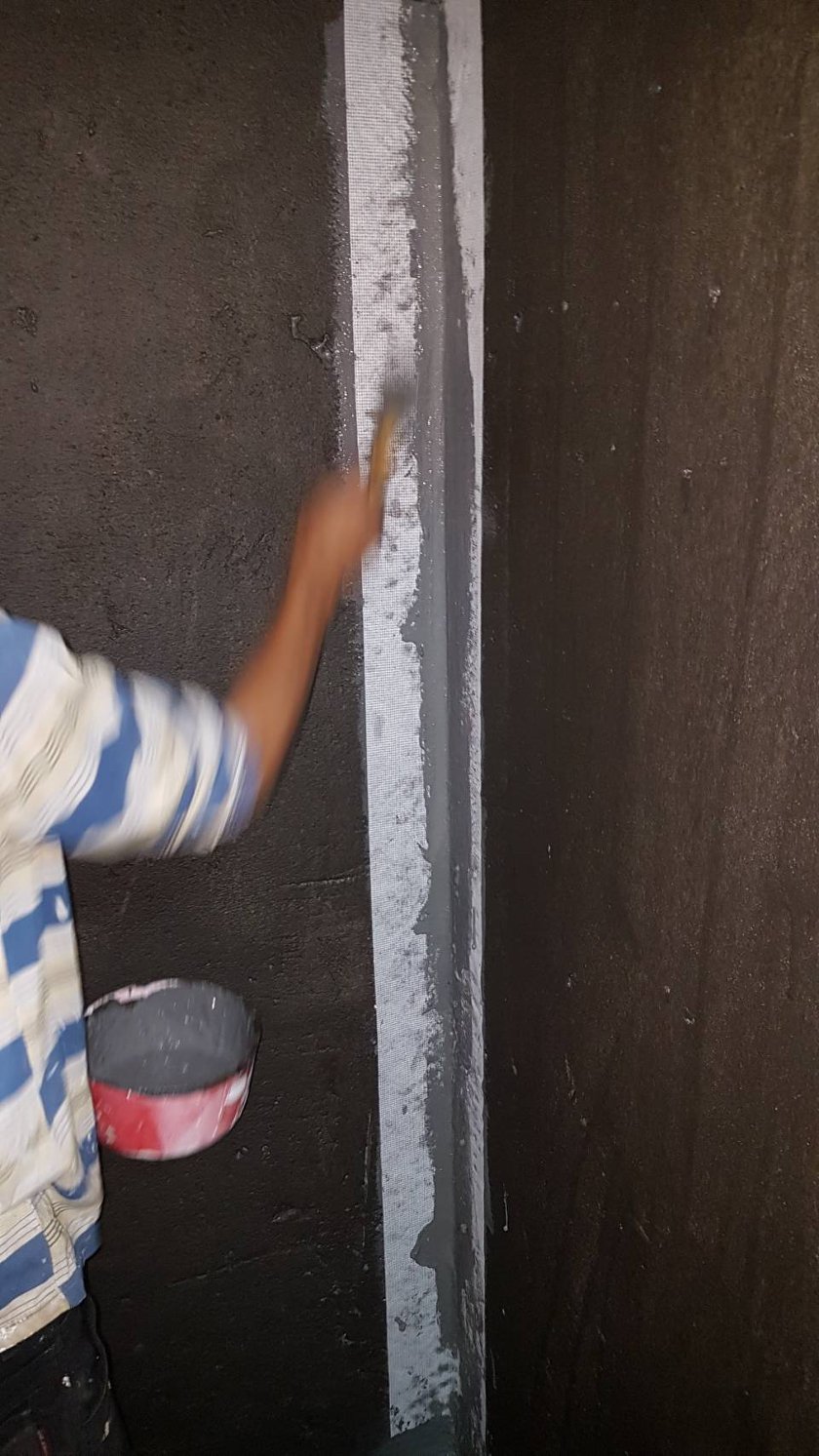 台南民權路浴室施作樹脂彈性水泥