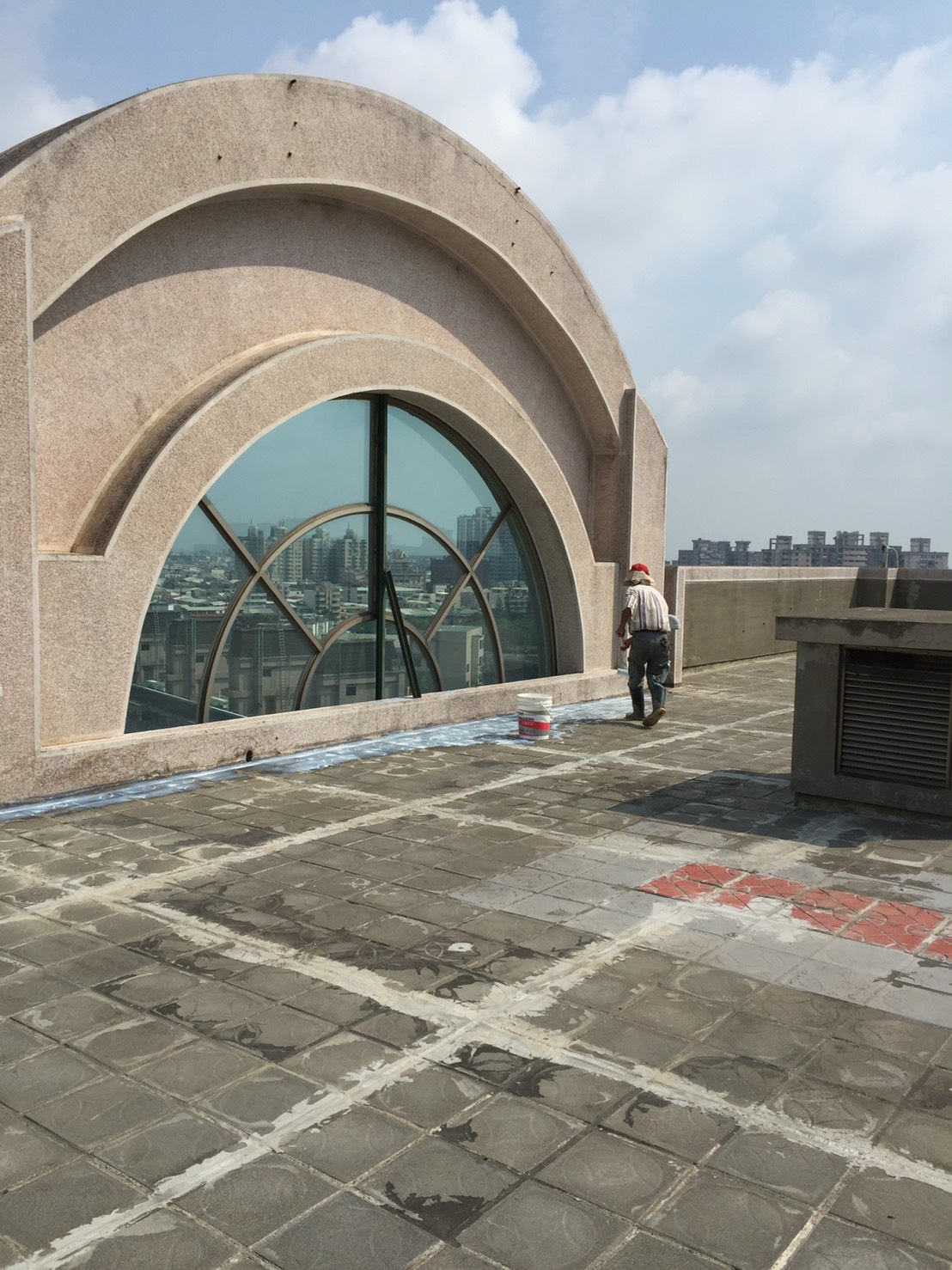 大亞洲大樓防水除熱工程