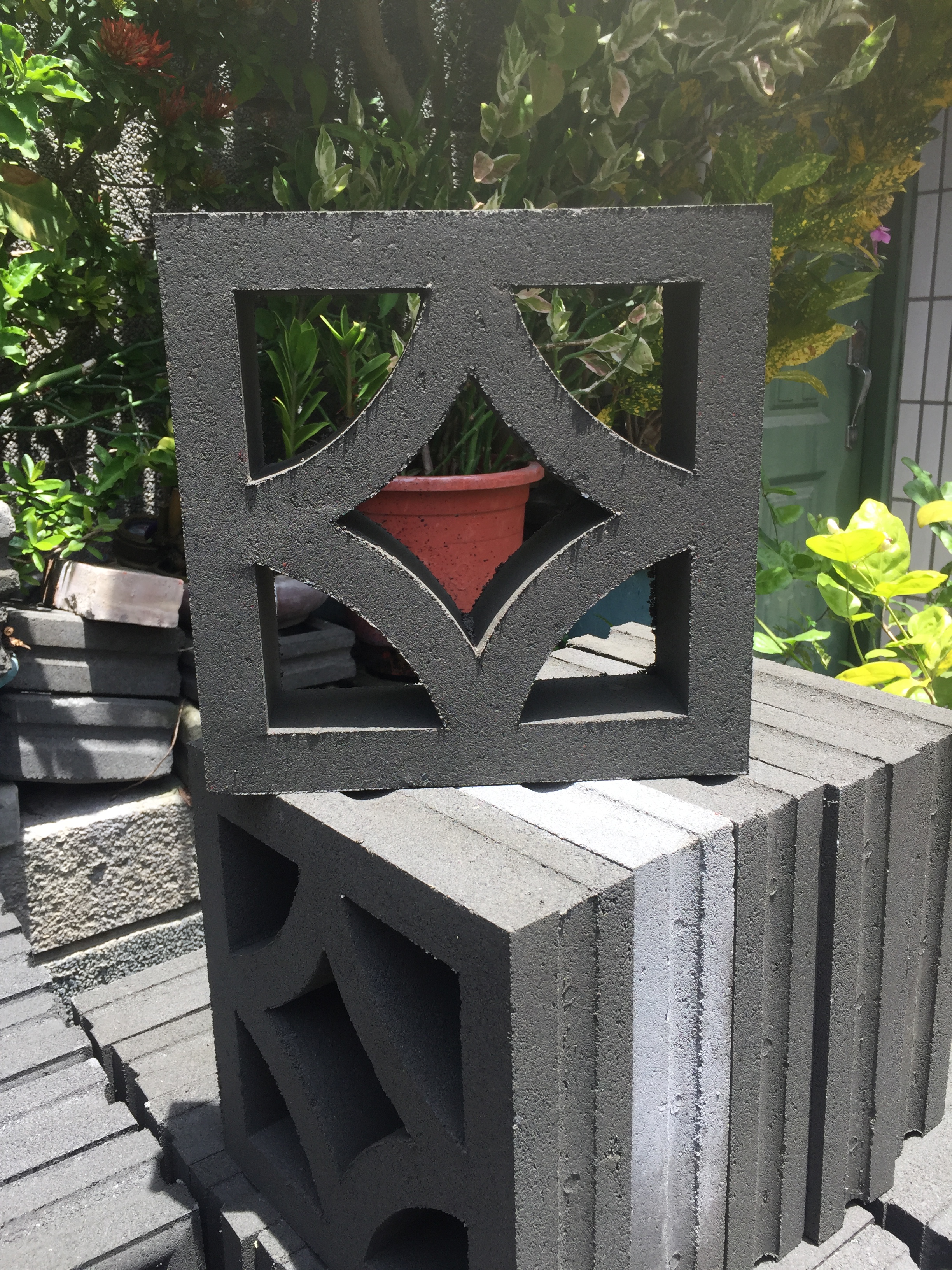 平面大金錢花格磚