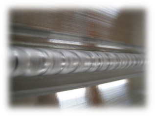 鋁合金銲後銲道