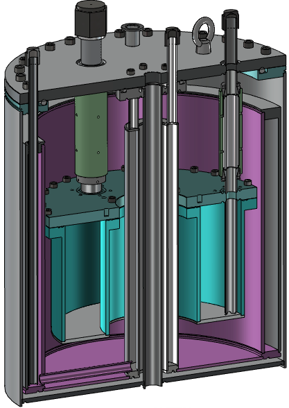 低溫鋁合金腔體真空設計、製造、銲接、測試