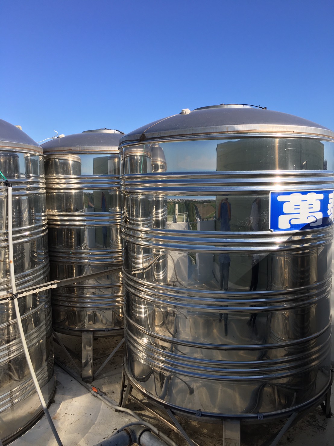 不鏽鋼水塔安裝