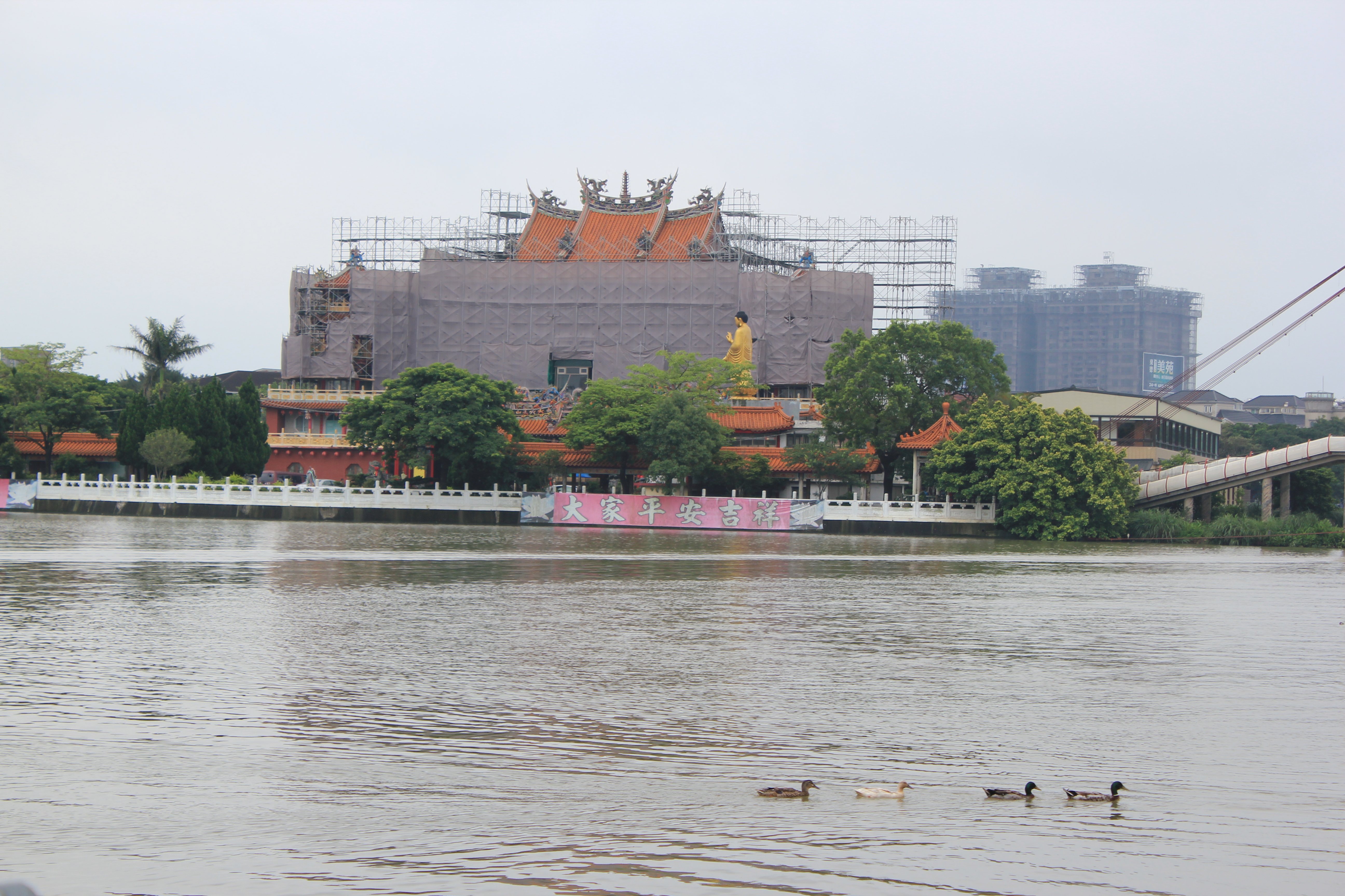 南天宮鷹架搭設