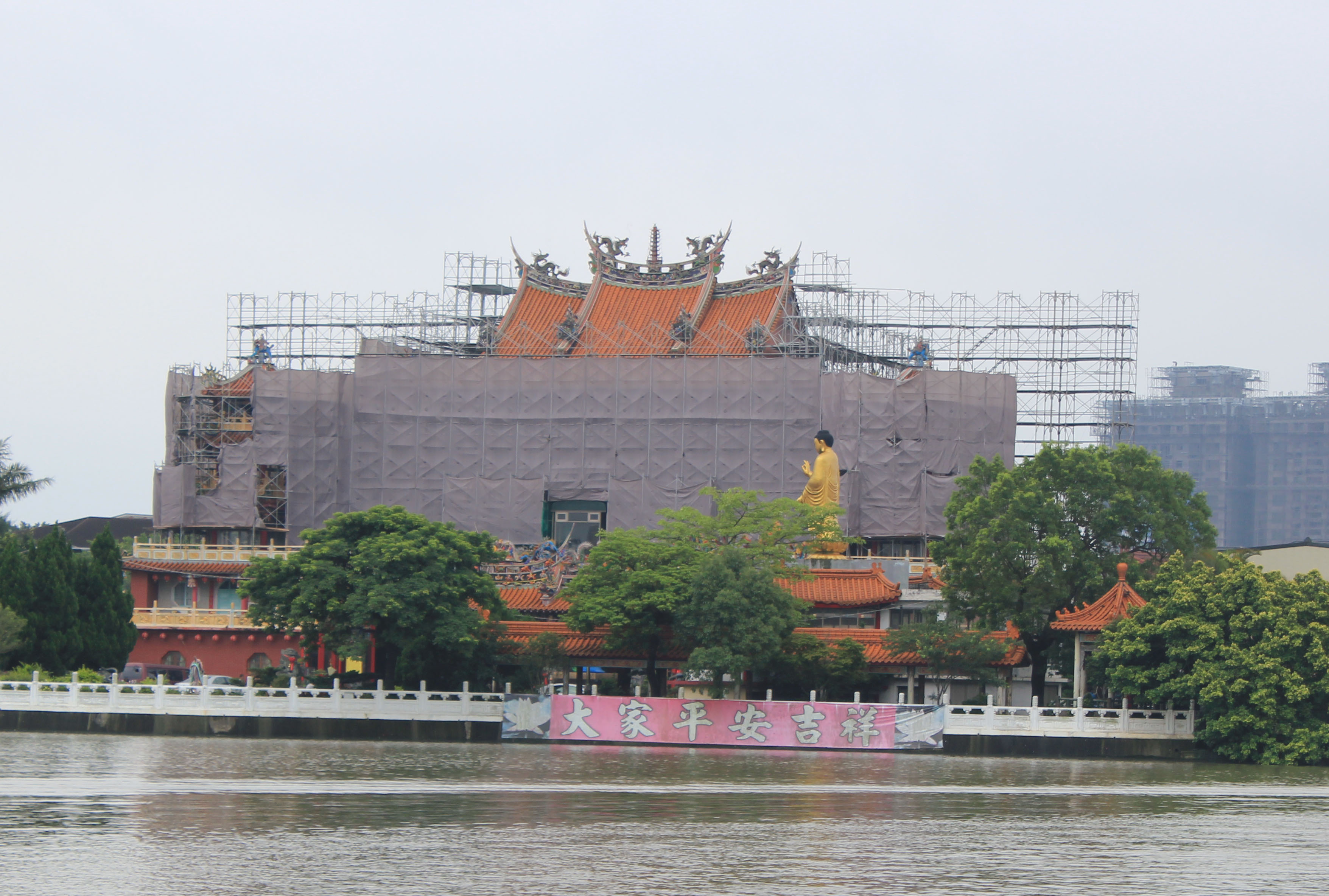 南天宮鷹架搭設