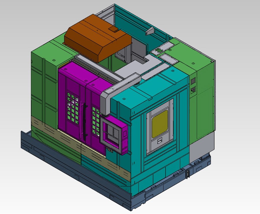 銑床L2400、W2250、H2395