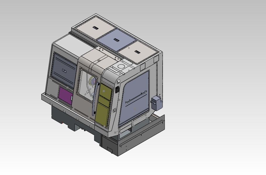 車床L1720、W1410、H1290