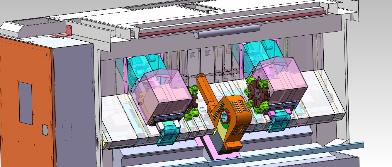 雙刀塔伸縮護罩