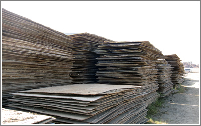 腳路鐵板.構台鐵板