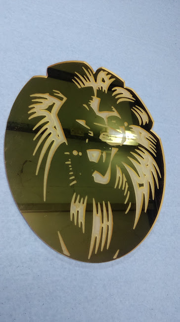 壓克力雕刻+噴漆