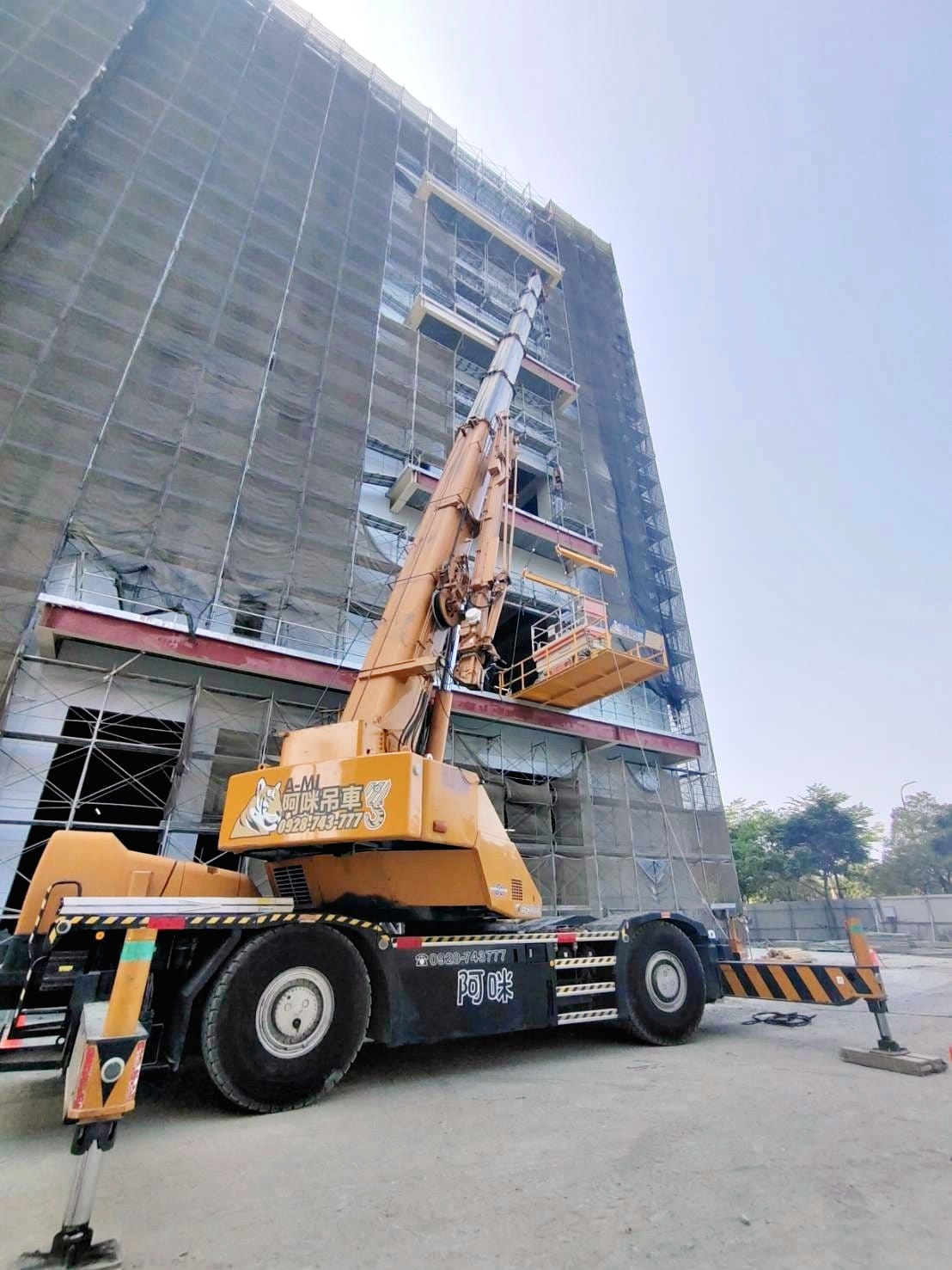 阿咪吊車-作業平台出租