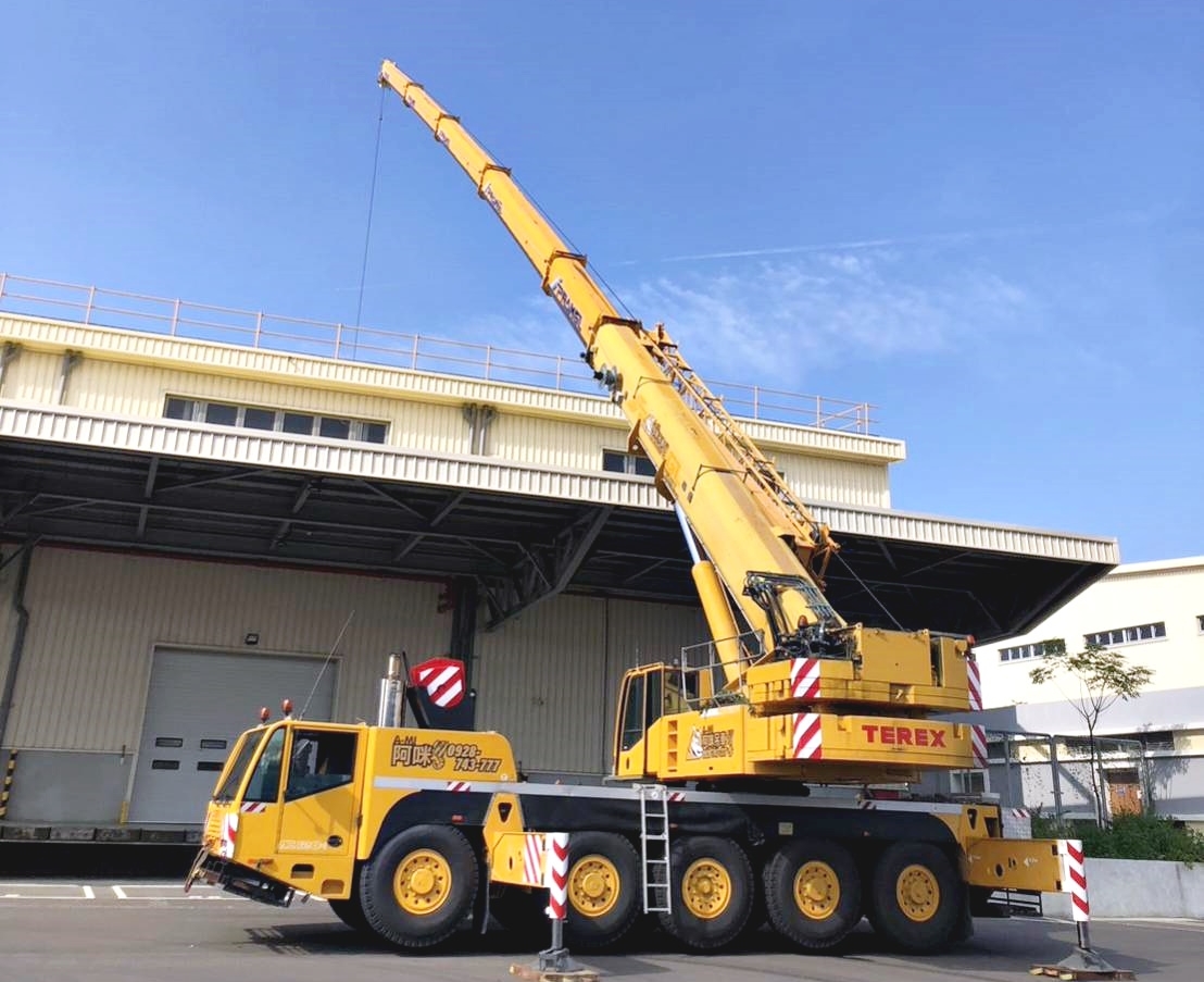 阿咪吊車-120噸蜘蛛吊車